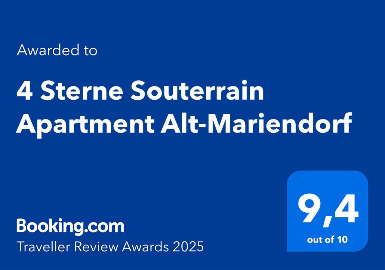 4 Sterne Souterrain Apartment Alt-Mariendorf 柏林 外观 照片